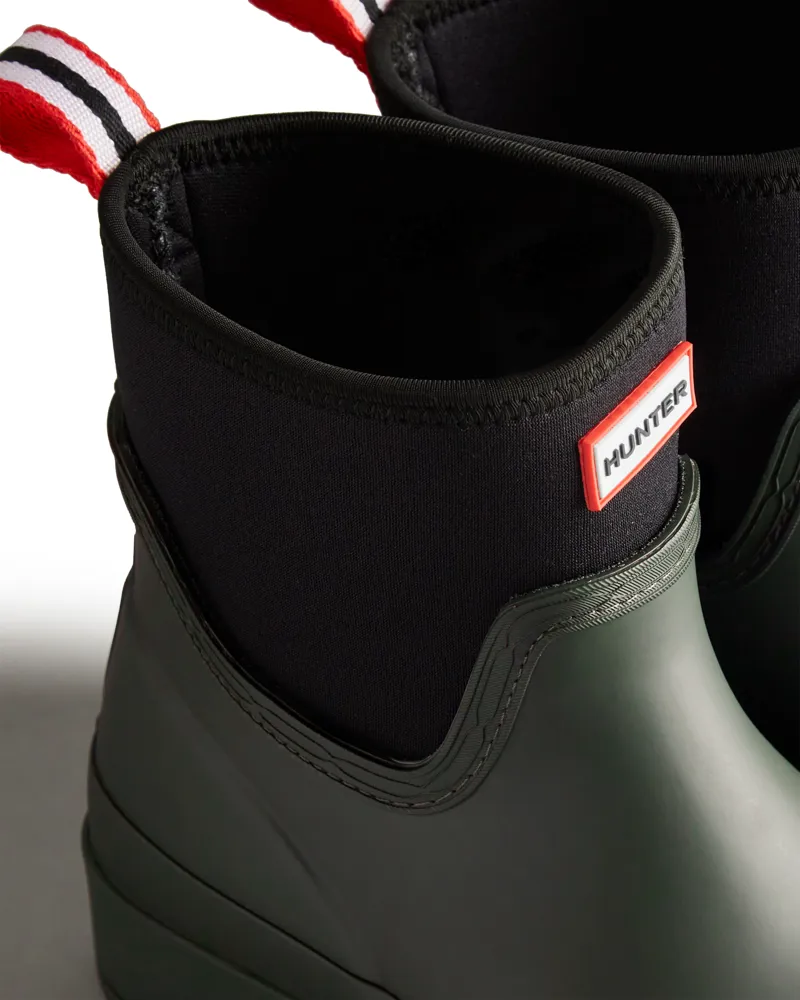 Hunter Womens Neoprene Play Boot in Arctic Moss